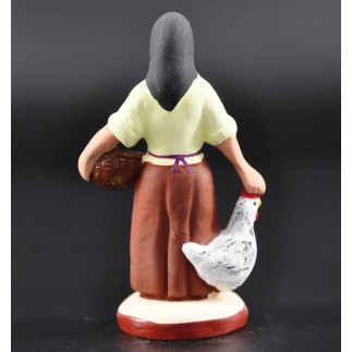 Femme Ã  la poule