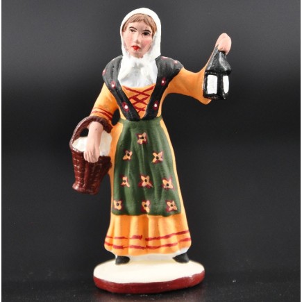 Femme Ã  la lanterne