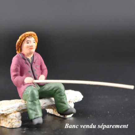PÃªcheur assis