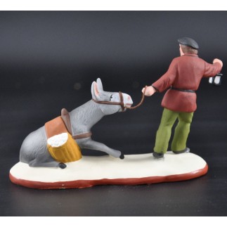 Homme Ã  l'ane
