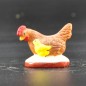 Poule poussin marron Poule poussin marron