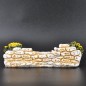 Banc fleuri jaune Banc fleuri jaune