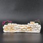 Banc fleuri violet Banc fleuri violet
