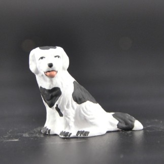 chien tachetÃ© noir