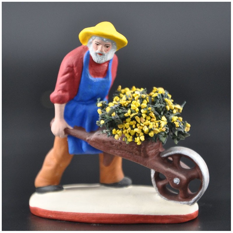 Jardinier Ã  la brouette 5cm