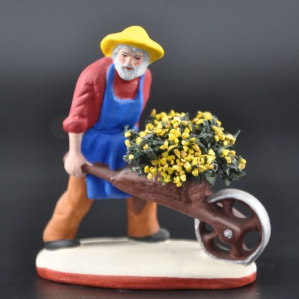 Jardinier Ã  la brouette