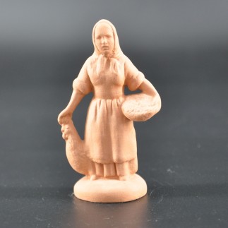 Femme Ã  la poule