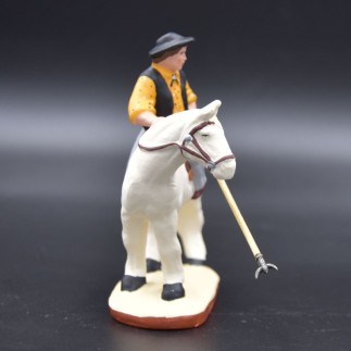 gardian jaune Ã  cheval