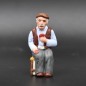 Joueur de carte - chemise bleue Joueur de carte - chemise bleue