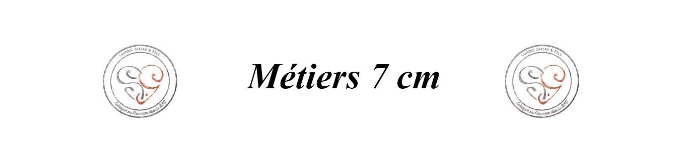 santons mÃ©tiers en 7 cm